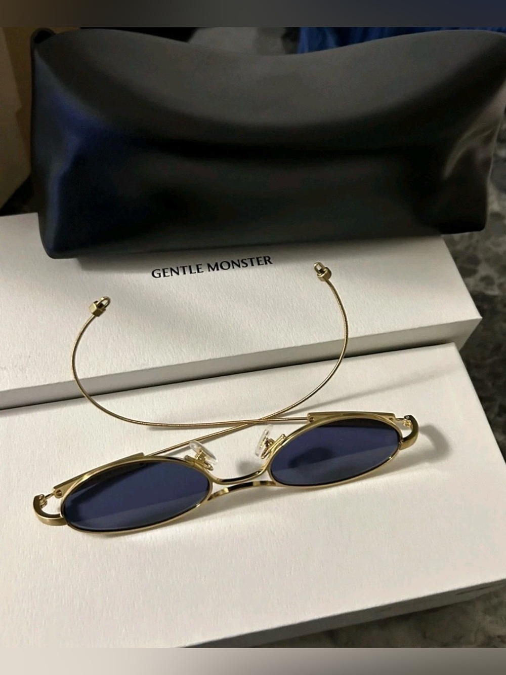 🔥Gentle Monster x Maison Margiela Oval Sunglasses - Extremely Rare- Authentic 🔥 - Picture 14 of 15